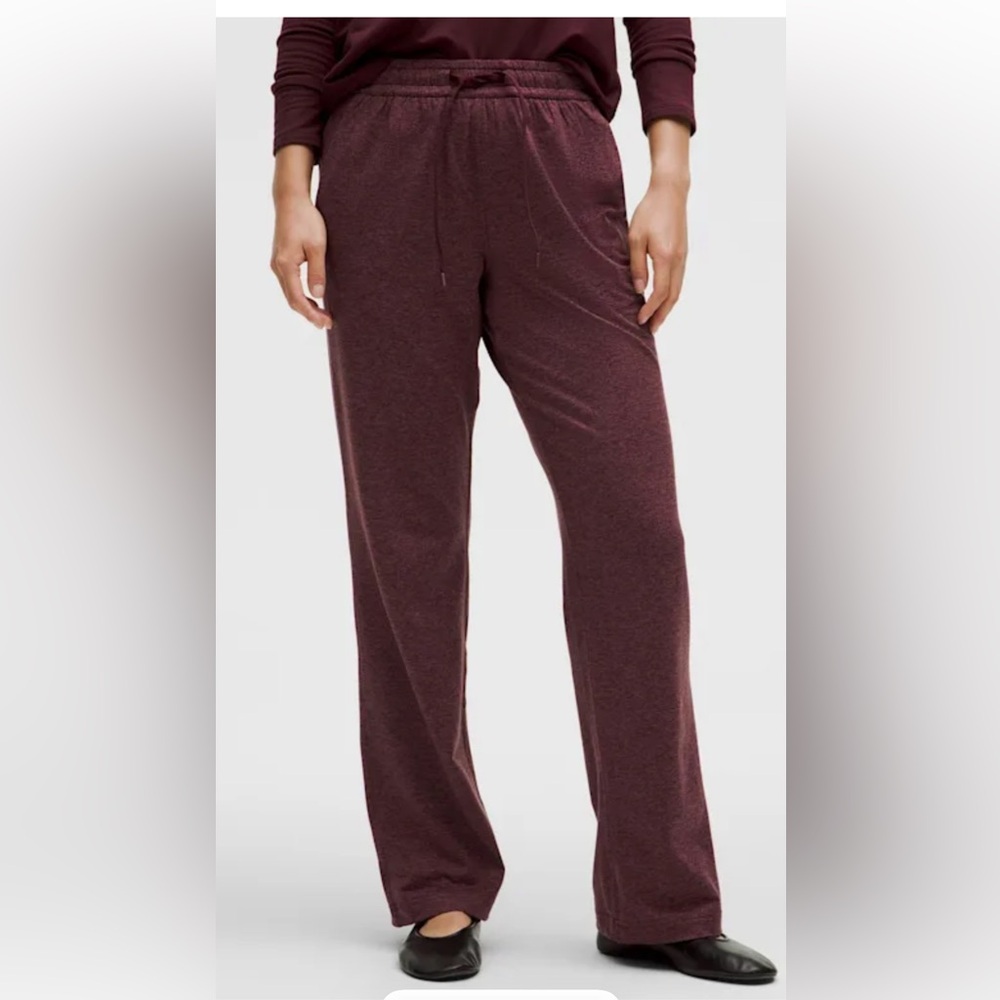 Lululemon Women's Burgundy Lounge Pants